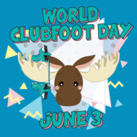 World Clubfoot Day Adult T-Shirt Design